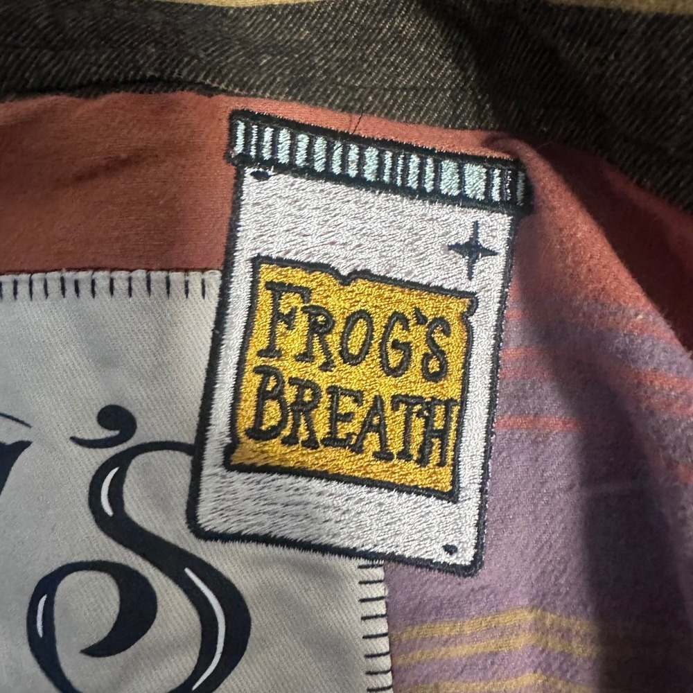 Disney Our Universe Sally Striped Flannel Shirt Nightmare Before Christmas - Picture 8 of 14
